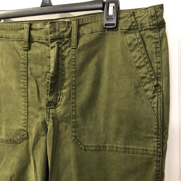 NWT ✨ J. Crew Green Pant w/ Ankle Zipper - Picture 3 of 8